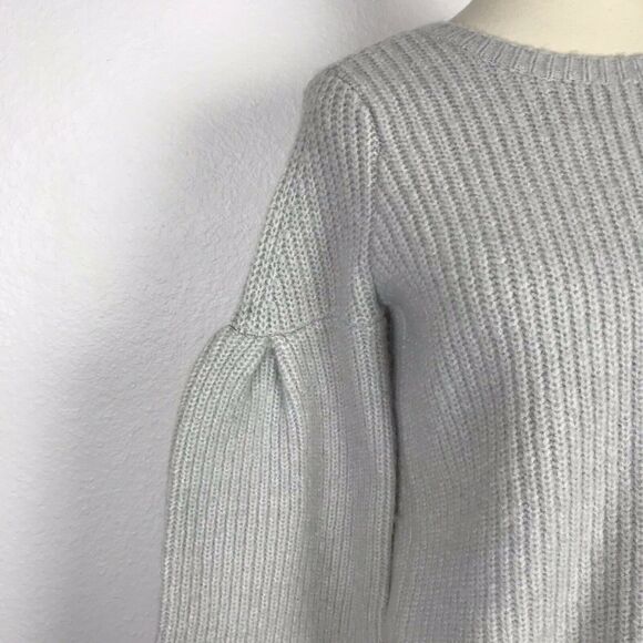 Lovers + Friends Pullover Maxine Crop Wide Sleeve Ribbed Sweater - Picture 4 of 12